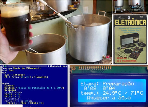 Arduino DIY electronics beer brewing