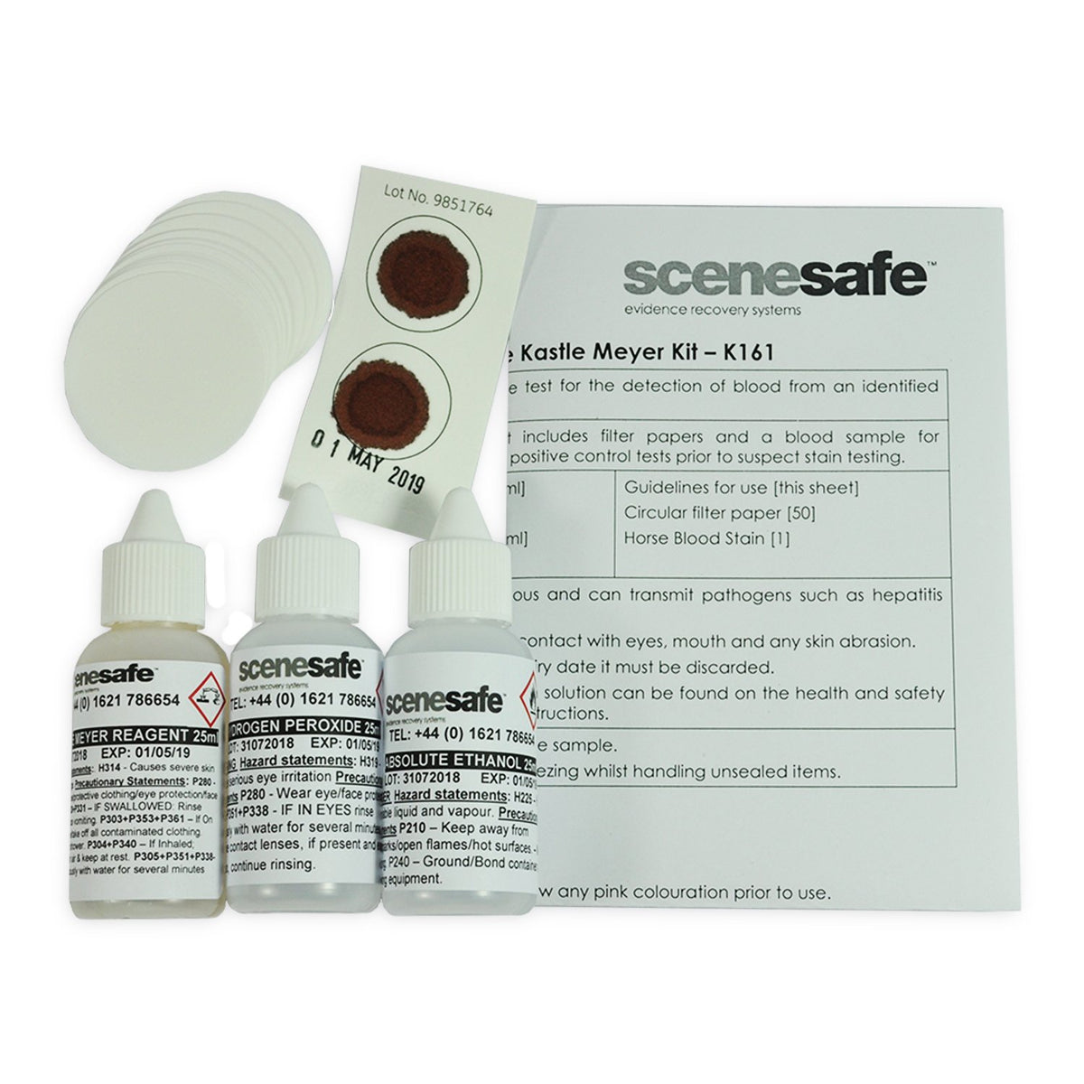 kastle meyer blood test kit