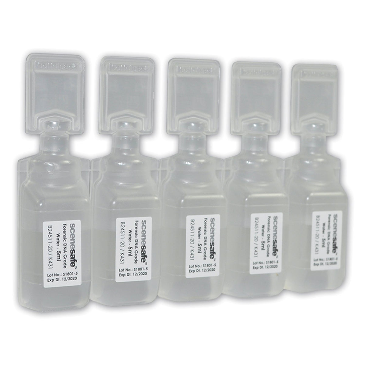 Sterile Water Plastic Ampoules — SceneSafe