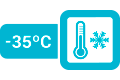 Résistance au froid -35˚C