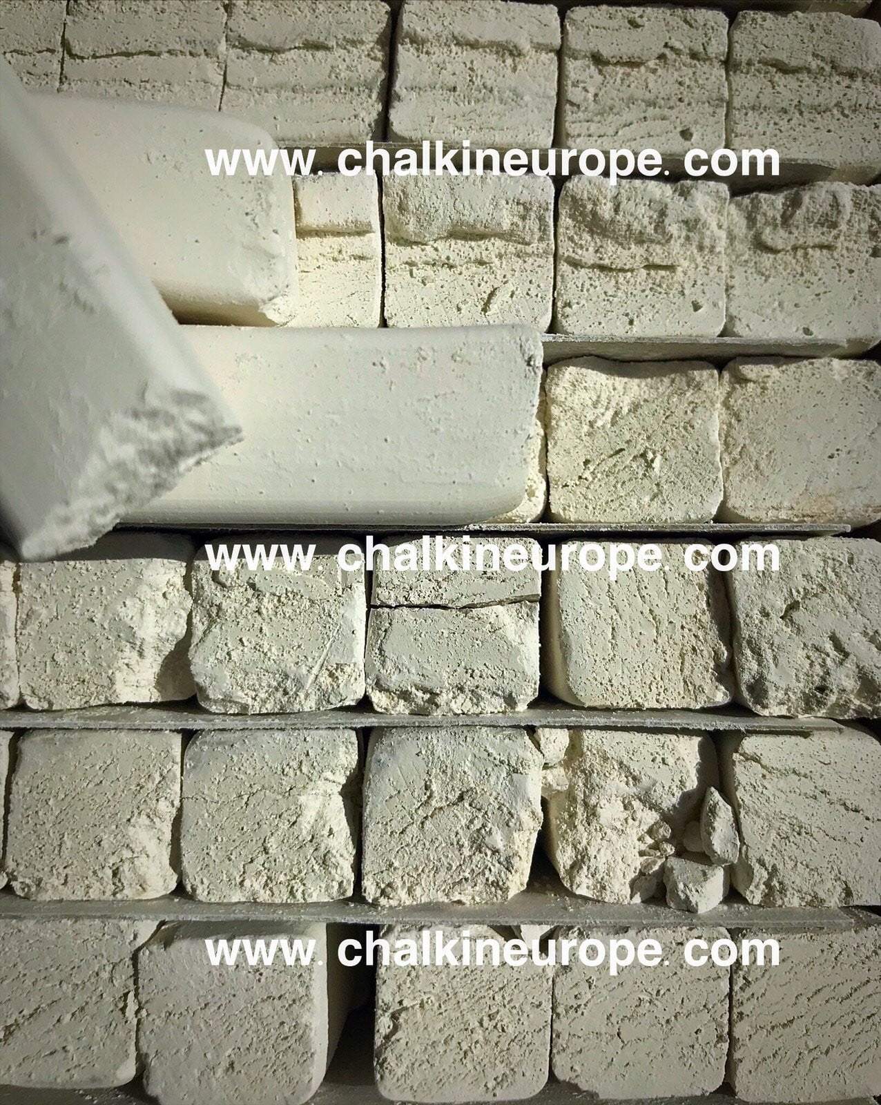 NEW OSKOL Edible Chalk Chunks Natural Crunchy, 100 Gm 4 Oz 9 Kg 20