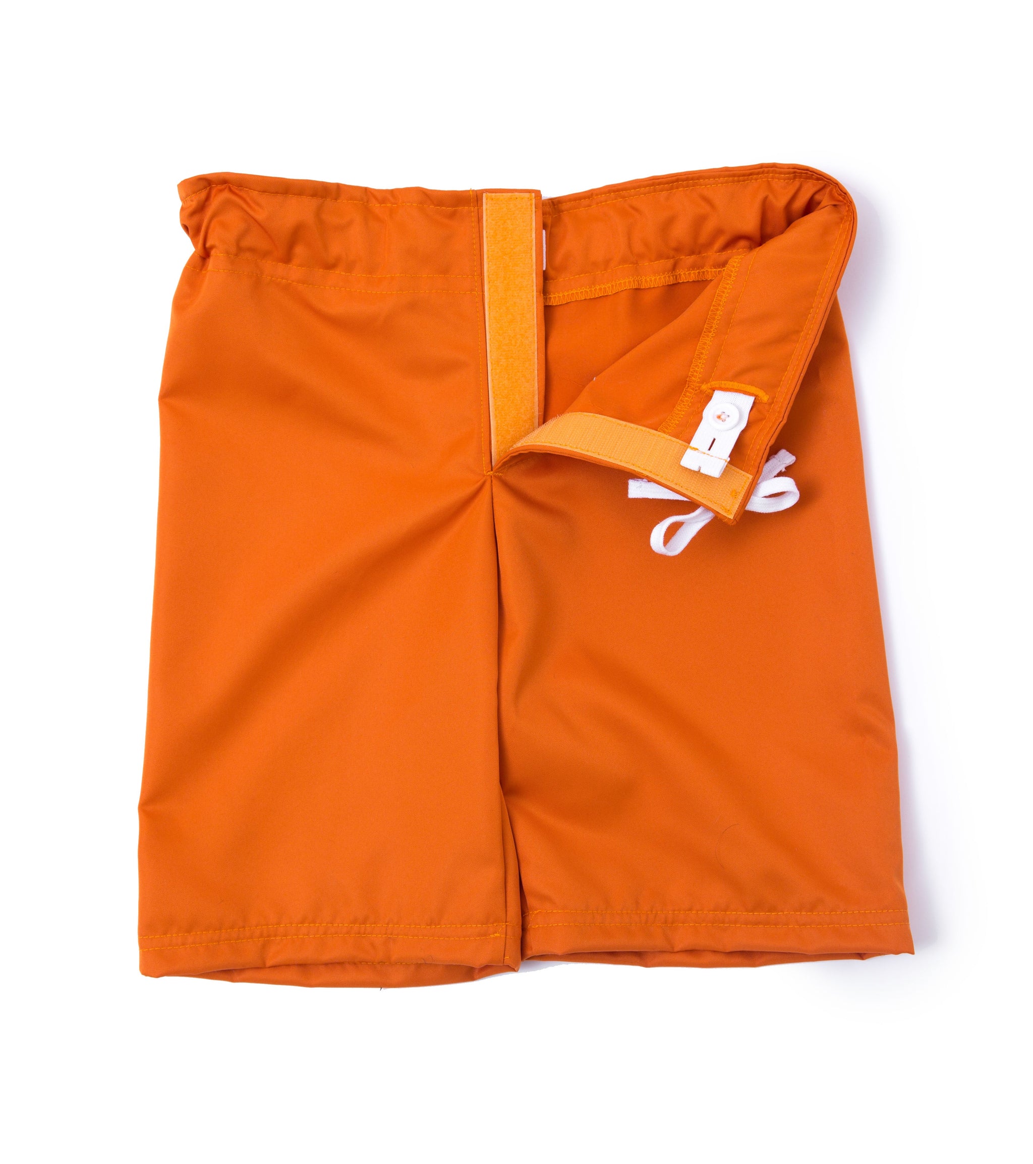 Adaptive Boys Long Orange Shorts – Victory Adaptive Collection