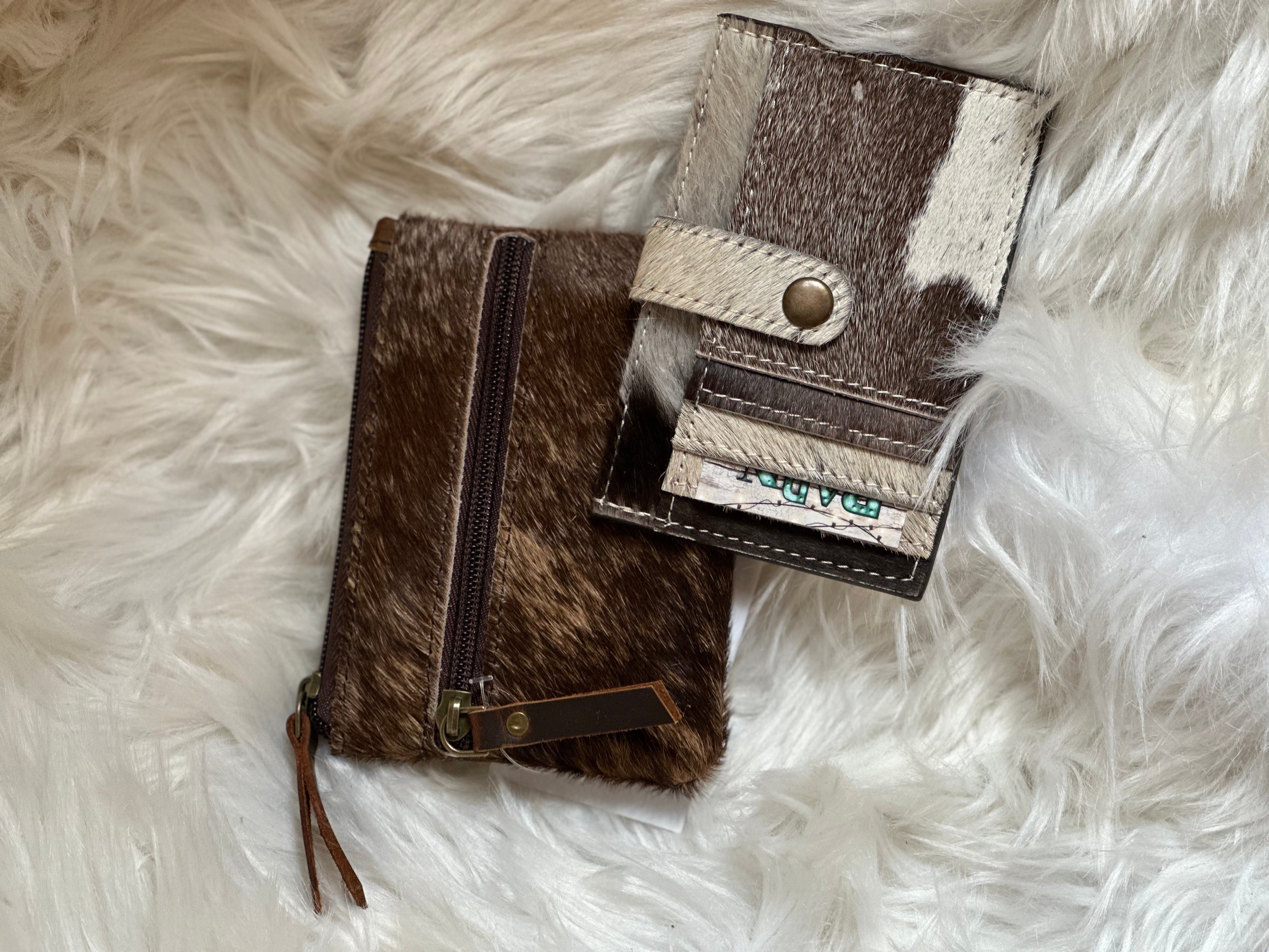 Leather and Hide Coin Purse