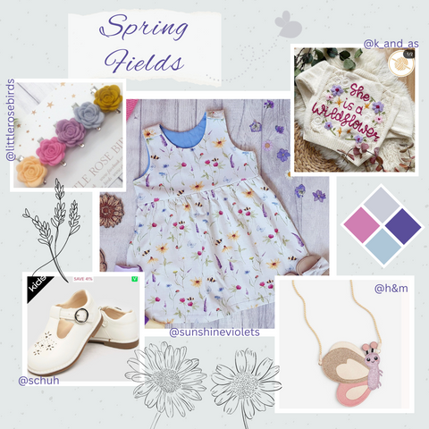 Spring Fields Pinafore Dress Outfit Inspiration Summer