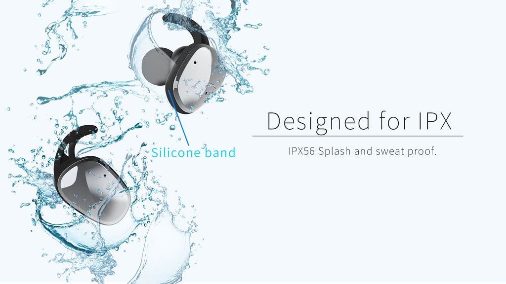 Lexuma XBUD2 XBUD TWS LE-702 wireless earbuds with charging case true wireless stereo bluetooth earphones best bluetooth 5.0 BT5.0 In-Ear headphones IPX IP56 waterproof sweat proof protection water resistant - GadgetiCloud