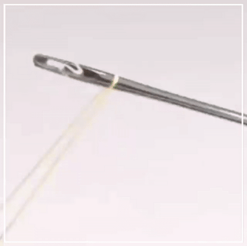 Image result for Self-threading Needles gif