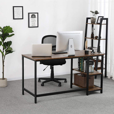 Victor Industrial Computer Desk W Shelves That Can Be On Left Or