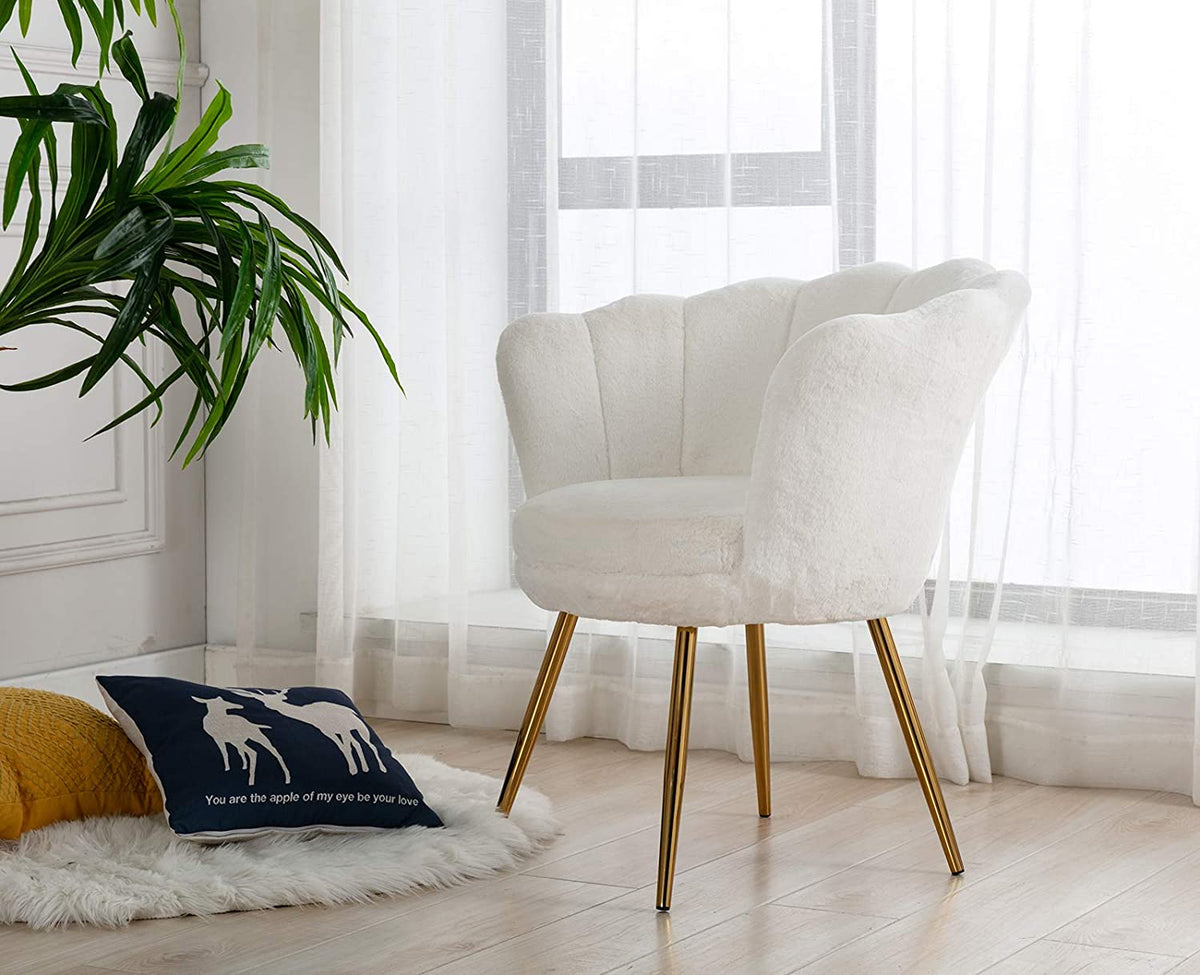cheap white living room chair