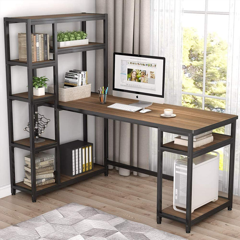 Enjoy fast, free nationwide shipping!  Owned by a husband and wife team of high-school music teachers, HawkinsWoodshop.com is your one stop shop for quality USA handmade industrial, modern, mid-century, and rustic furniture as well as imported furniture.  Get our Oak Reversible Large Computer Desk on sale now!