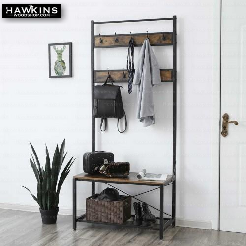 hall clothes rack