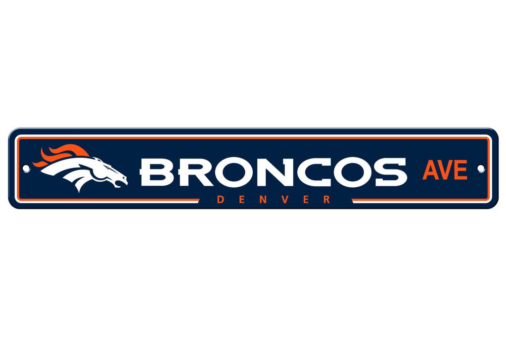 NFL Denver Broncos Street Sign – SPORTS NATION