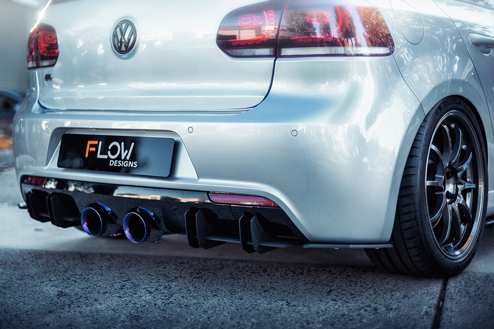 HMU: VW MK6 Golf R Splitter Set | Flow Designs Australia