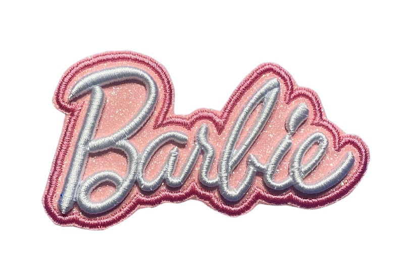 3D Embroidered Barbie Patch