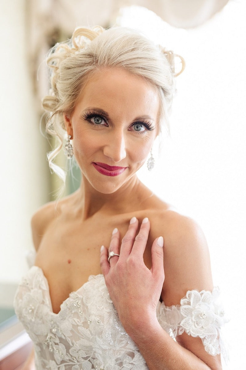 Bridal Portraits for Spring Inspired Wedding The Garter Girl