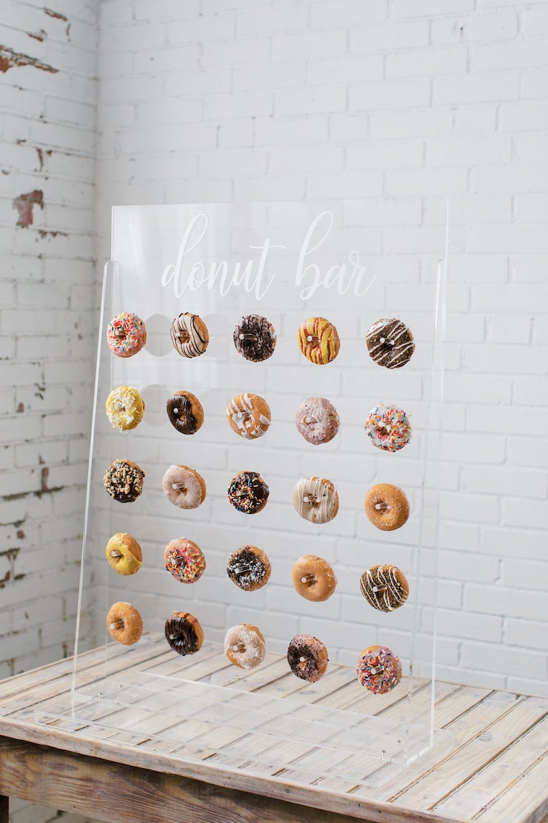 Acrylic Donut Wall Donut Bar Stand