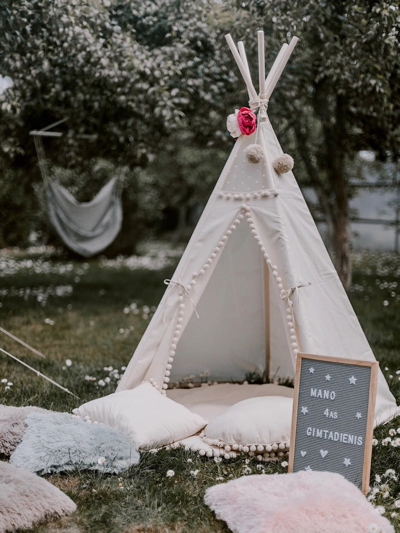 Boho Kids Teepee for Wedding