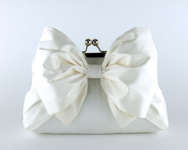 Bow Bridal Clutch