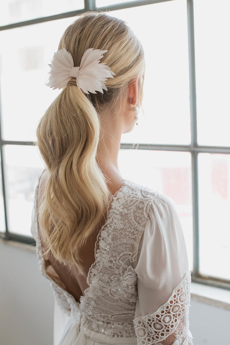 Bridal Bow Hair Accessory
