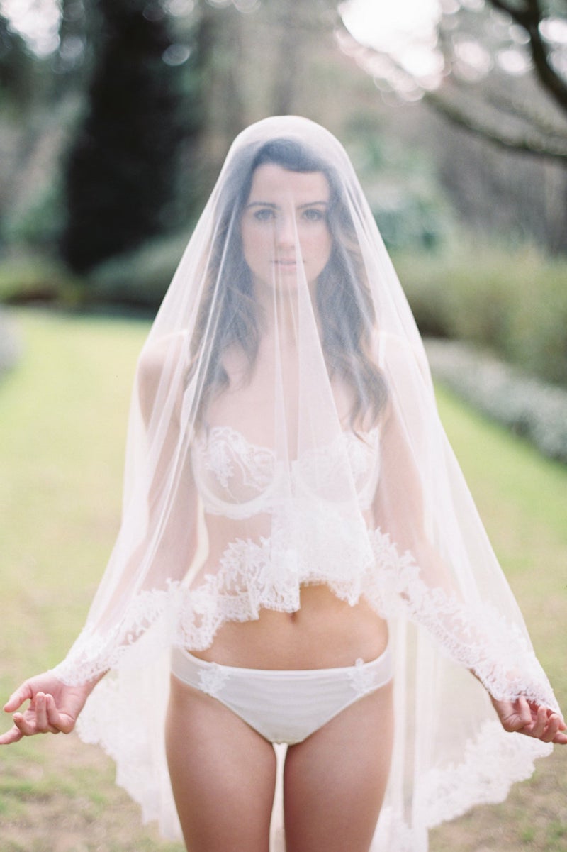 Bridal Boudoir Veil
