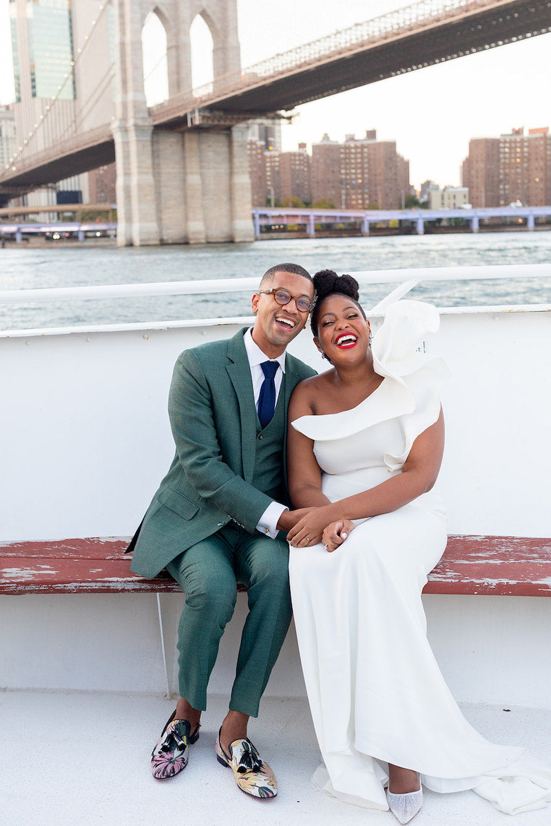 New York City River Boat Wedding Reception The Garter Girl