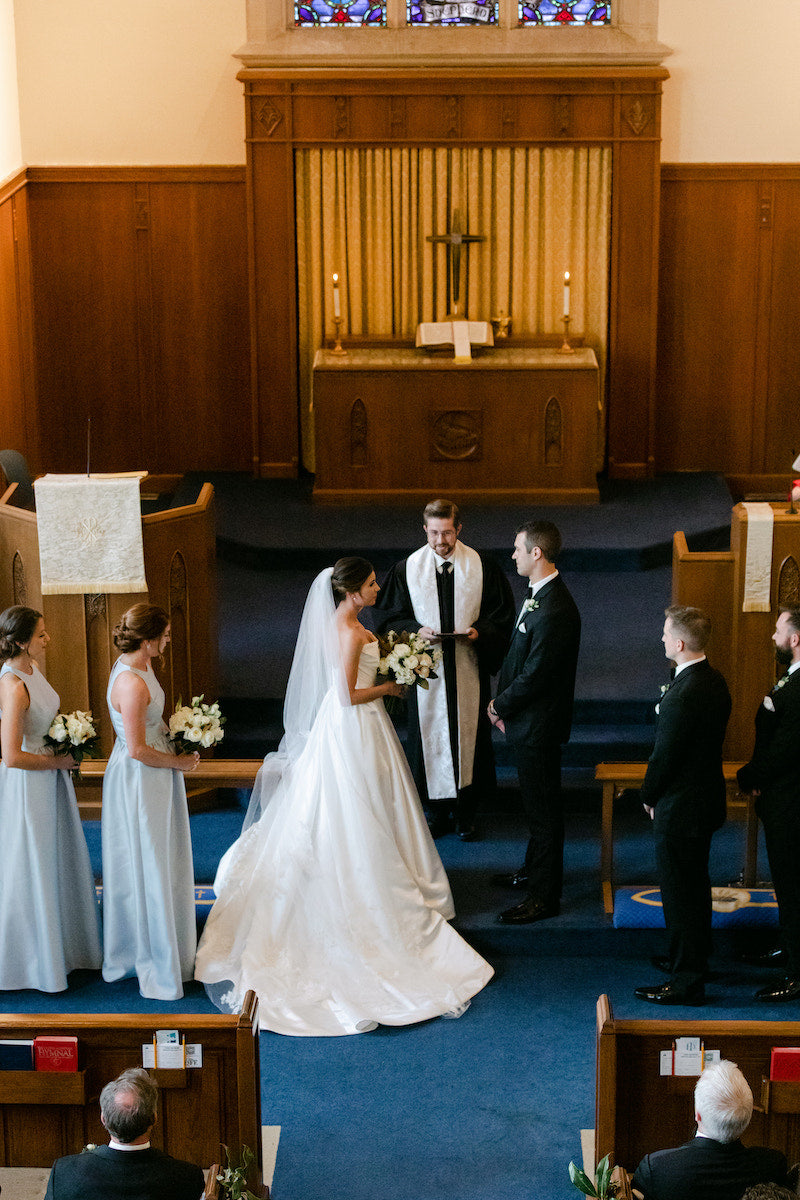 Bride and Groom Church Ceremony