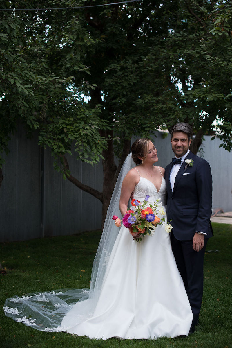 Bride and Groom Outdoor Bridal Portraits