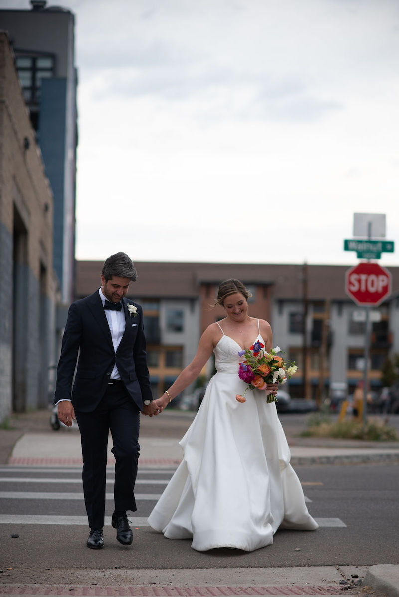 Bride and Groom Outdoor Bridal Portraits