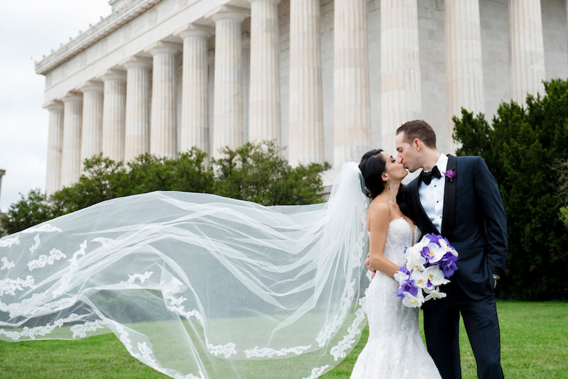 Bride and Groom Washington DC Wedding