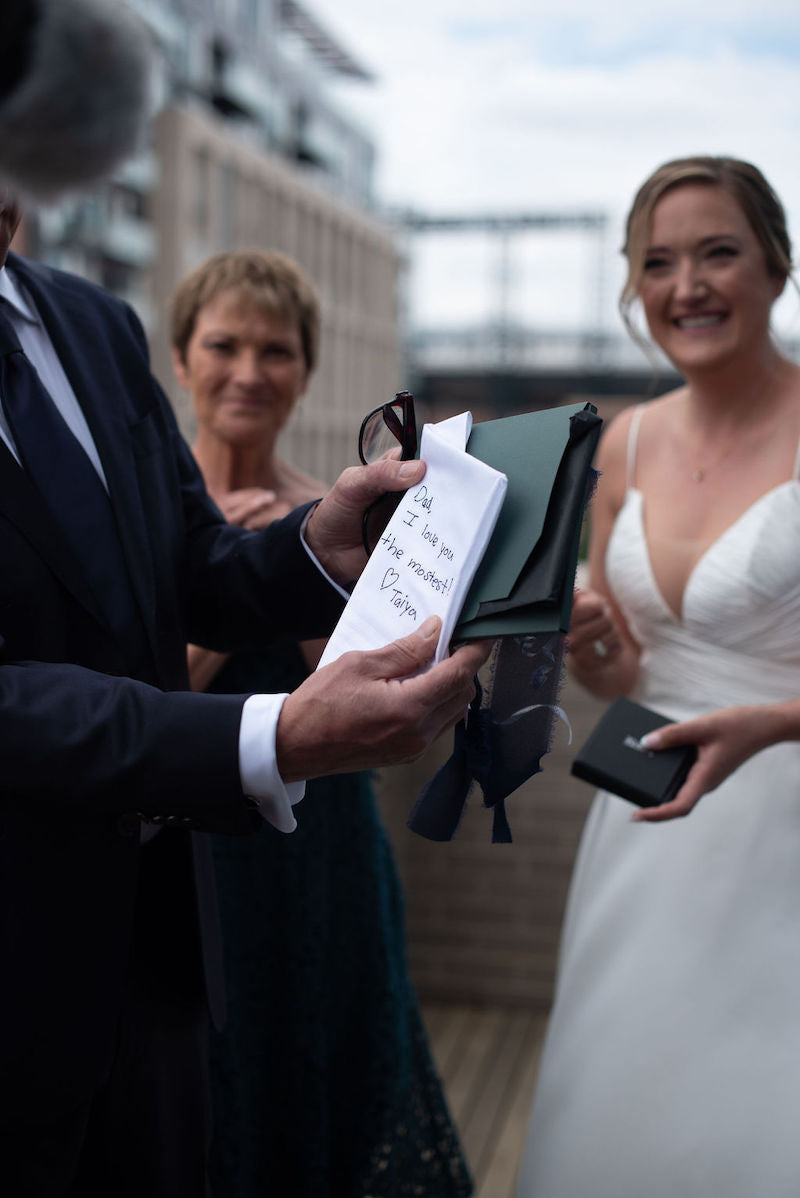 Bride Getting Ready Gift TO Dad