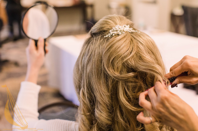 Bride's Rhinestone Hair Clip