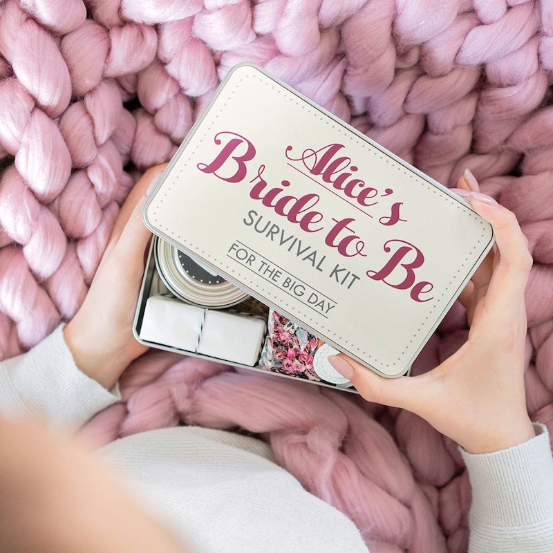 Bride To Be Survival Kit Spa Bridal Shower Gift
