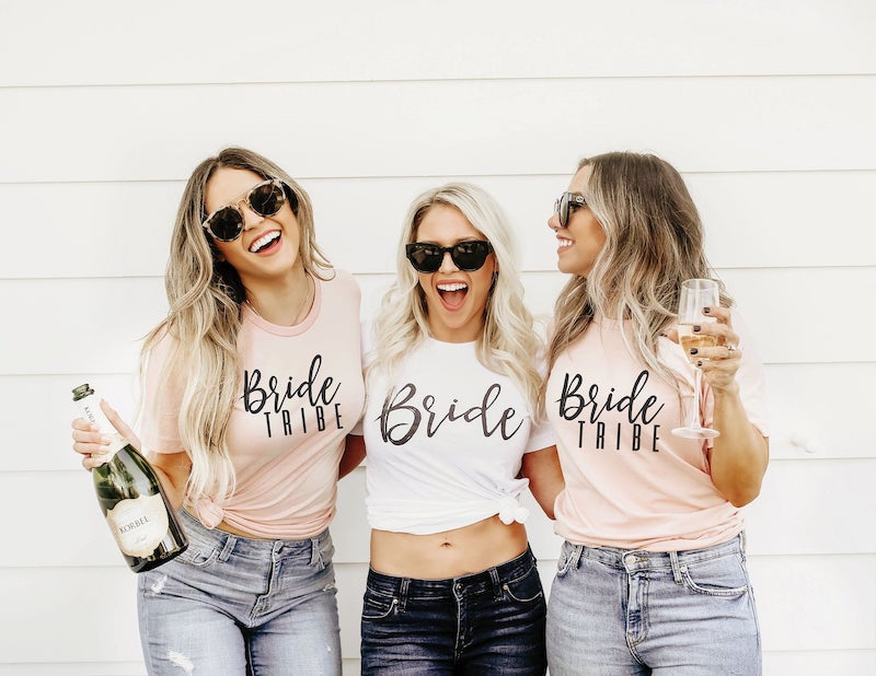 Bride Tribe Bridesmaid Tees