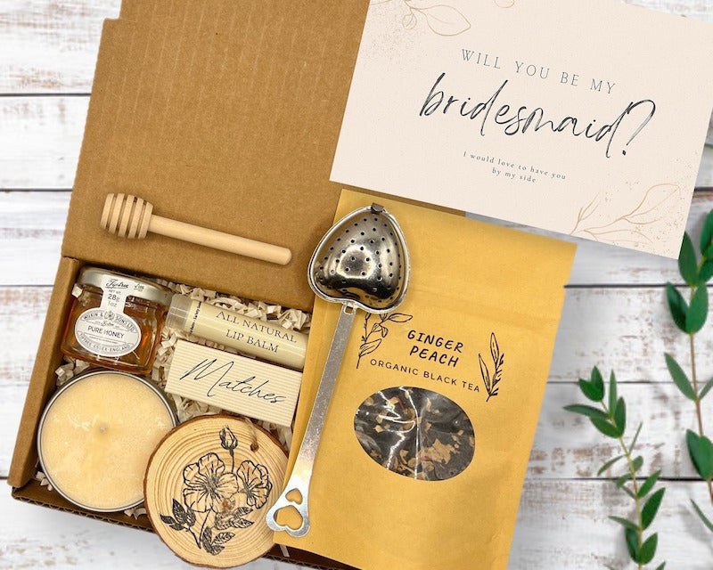 Bridesmaid Proposal Honey Gift Box