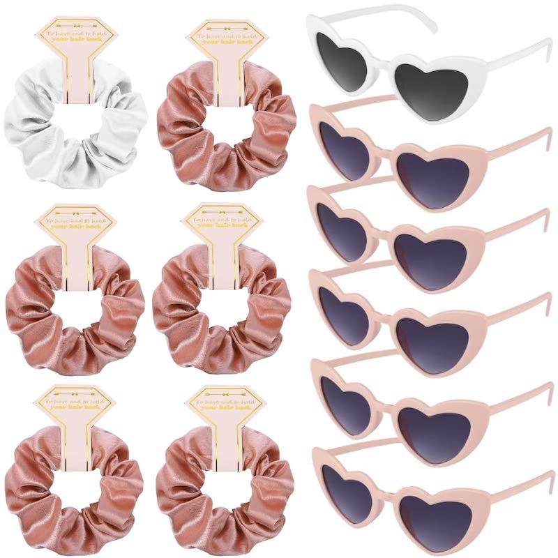 Bridesmaid Scrunchies and Sunglasses