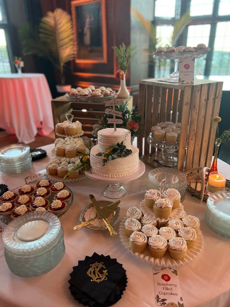 Camp Theme Wedding Dessert Table