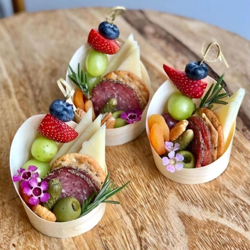 Charcuterie Cups for Boho Rustic Wedding