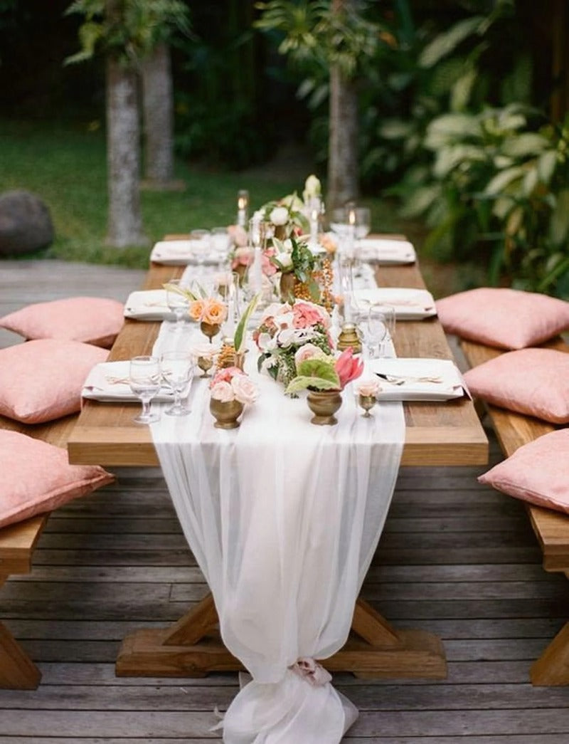 Chiffon Table Runner