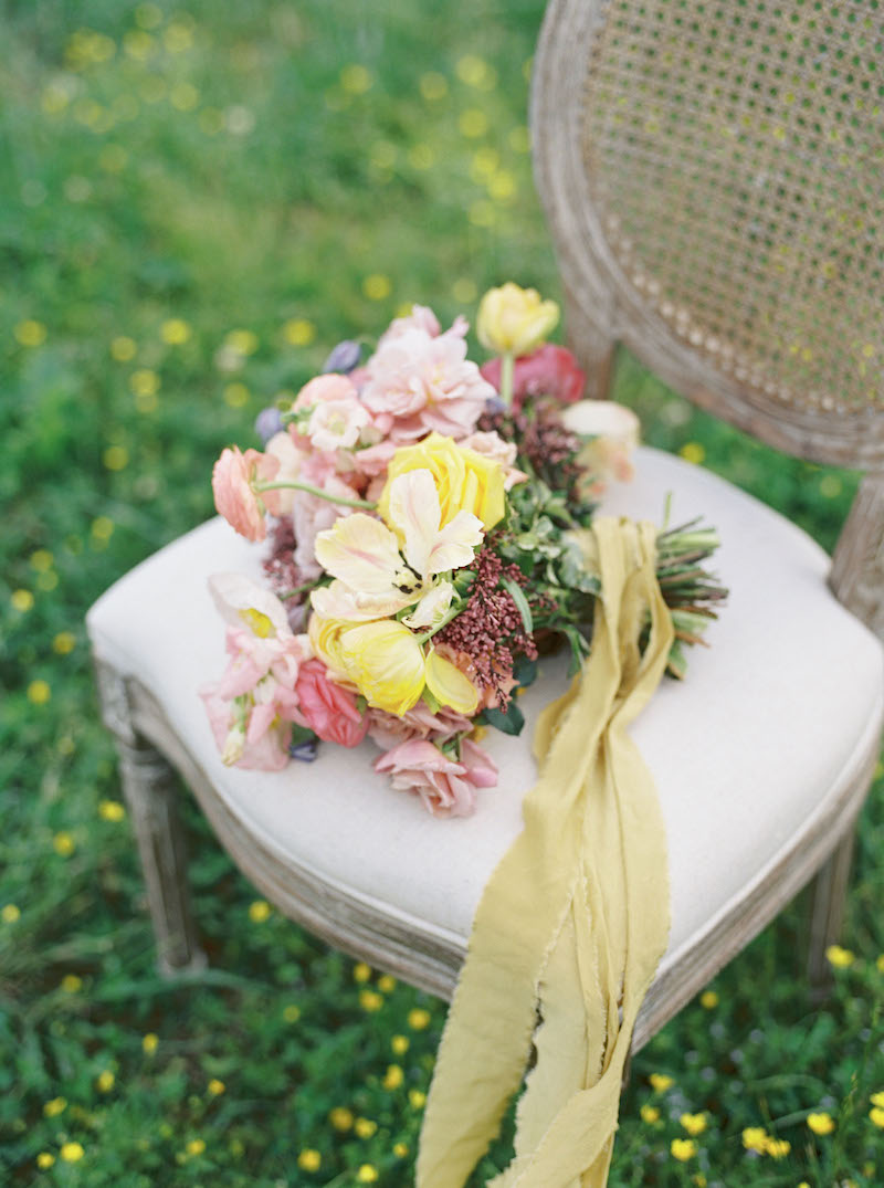 Colorful Bridal Bouquet