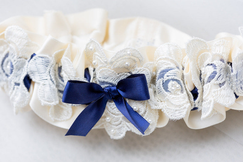 Heirloom Bridal Garter Handmade from Mother's Wedding Dress The Garter Girl
