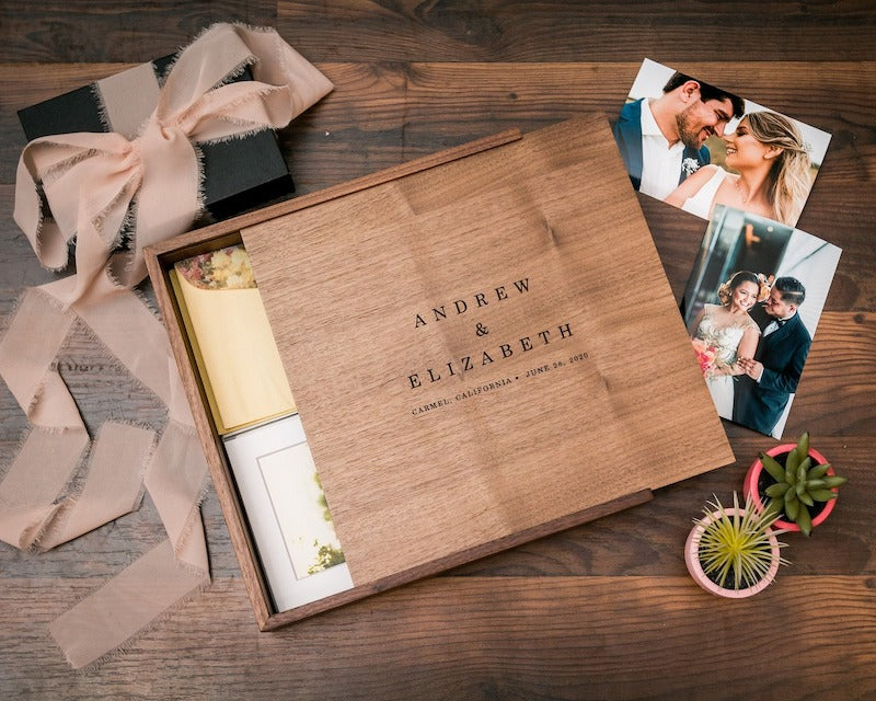 Customized Wedding Memory Box