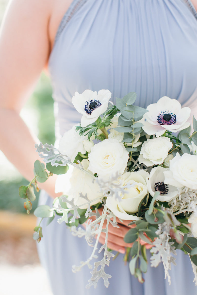 Dusty Blue bridesmaid dress