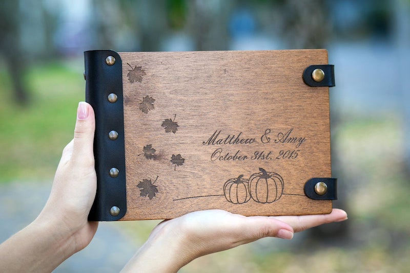 Fall/Autumn Wedding Guest Book