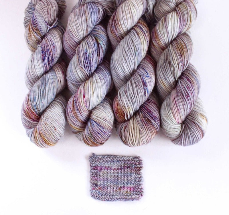 Field Blooms Purple Mix Yarn