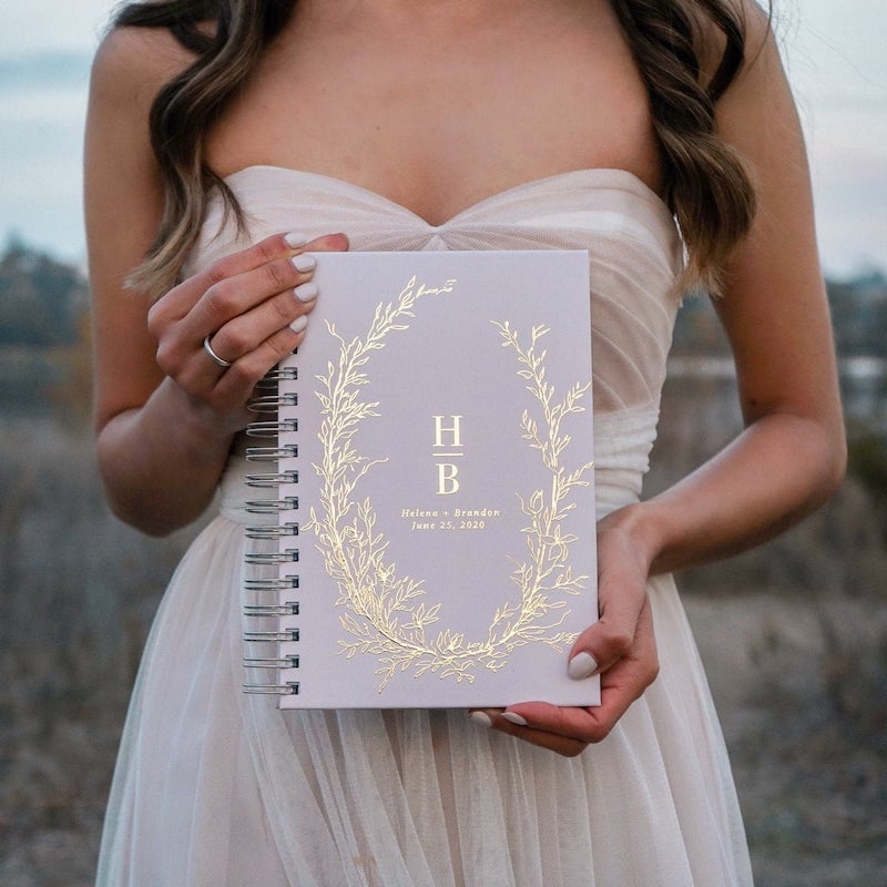 Floral Wedding Planning Book