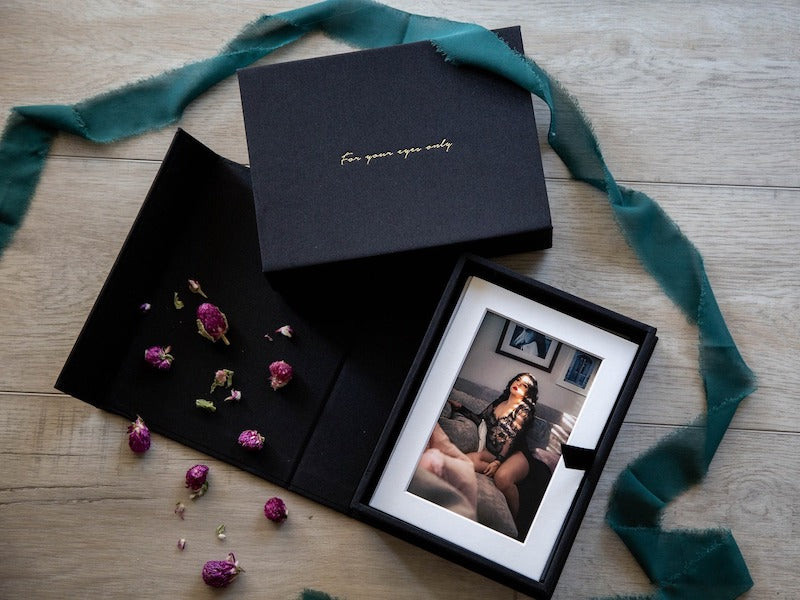 For Your Eyes Only Boudoir Photo Box