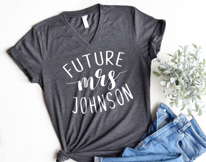 Personalized Future Mrs T-Shirt