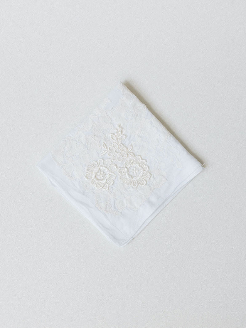 Lace Handkerchief From Mother's Wedding Dress