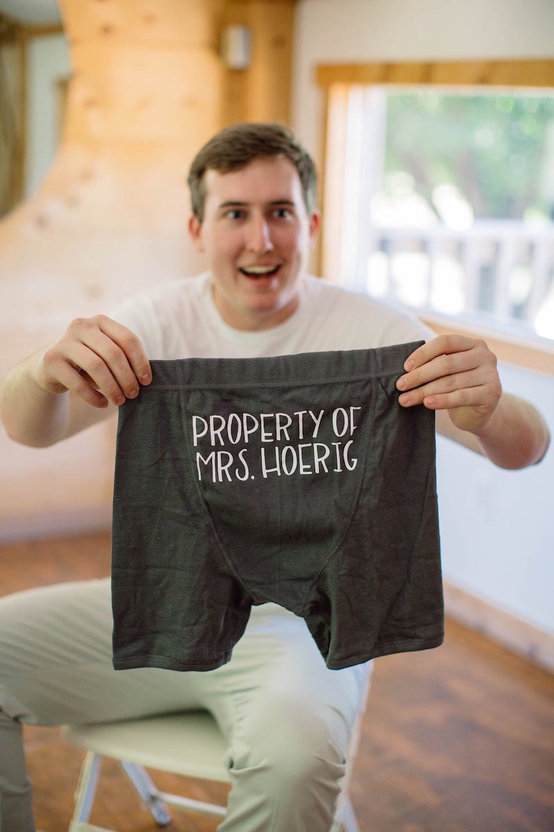 Groom Personalized Underwear