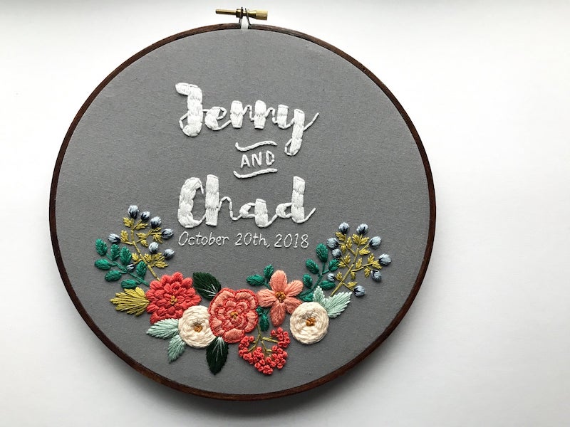 Hand Embroidery Kit Gift