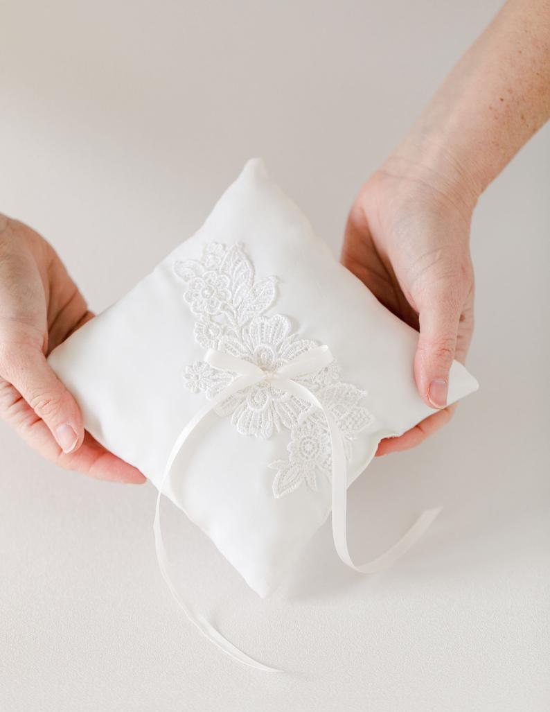 Handmade Ring Bearer Pillow